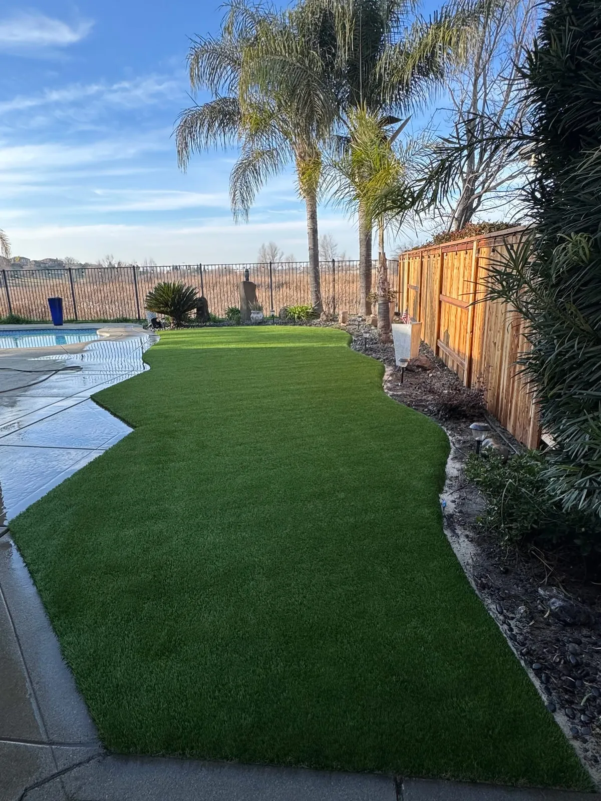 Base & Drainage Works artificial turf project