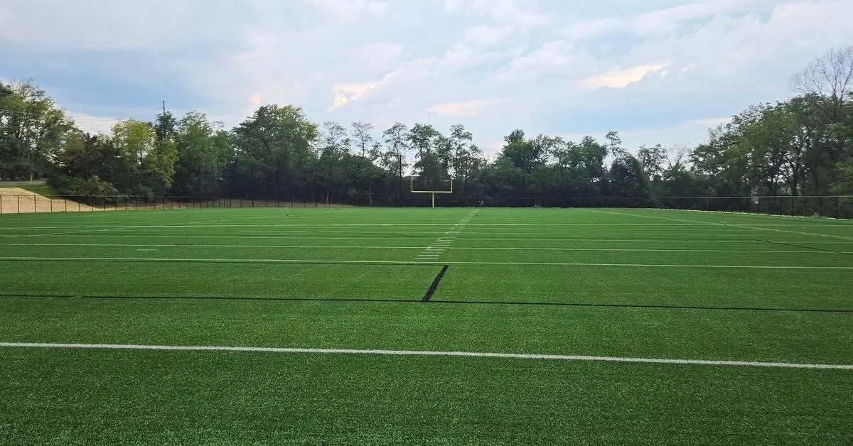 Outdoor athletic field